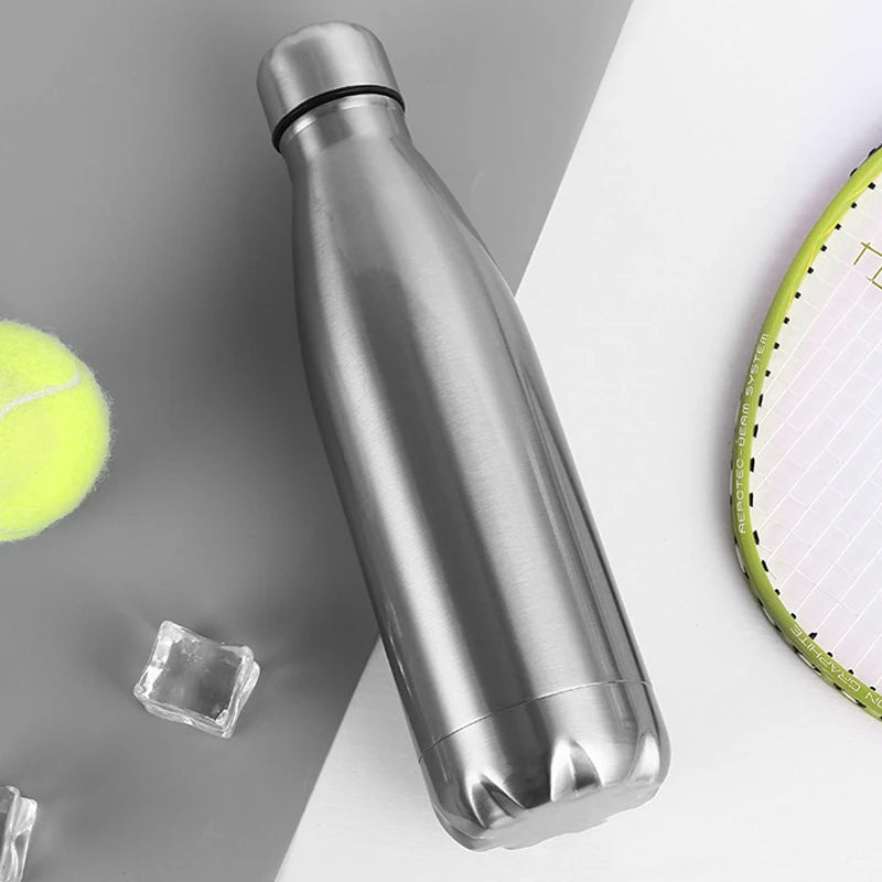 0.35/1 Litro Botella de acero inoxidable - Outdoor Camping