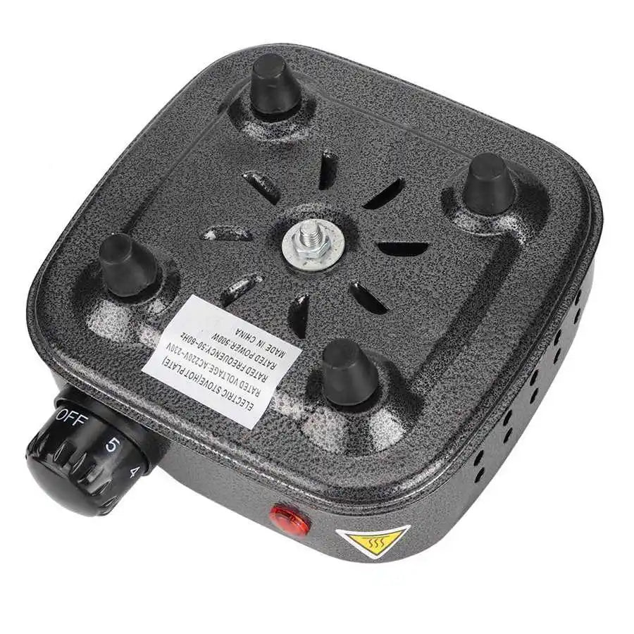 500 W Mini-Elektroherd, multifunktionale heiße Kochplatte, Heizofen für Milch, Wasser, Kaffee, Küche, Verwendung, EU 220–230 V