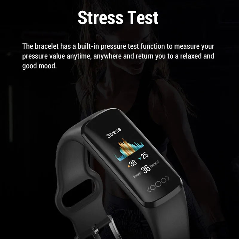 2024 New Men's Blood Sugar Smart Watch with ECG+PPG Heart Rate Blood Pressure Fitness Sports Bracelet Smart Watch for Women with Glucometer.