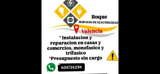 ⚡ Roque Romero – Especialista en Electricidad y Reformas en Valencia