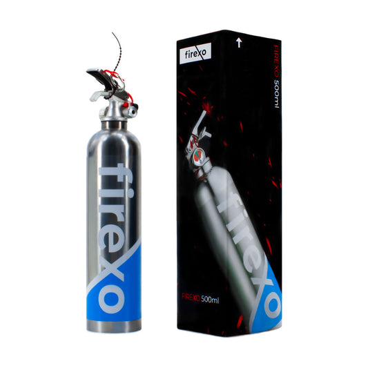 FIREXO 500ml fire extinguisher for all types of fire (also Lithium), (free shipping in Zurich)