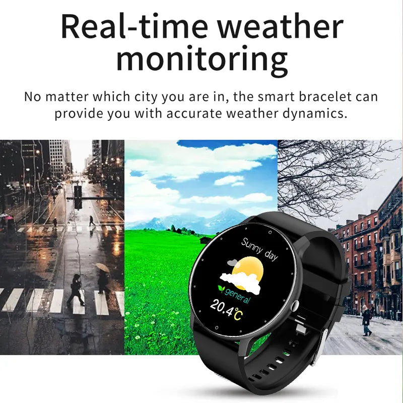 LIGE 2023 New Smart Watch Men. LIGE 2023 New Bluetooth Smart Watch Men IP67 Waterproof Touch Screen Sports Smartwatch For Android ios+box