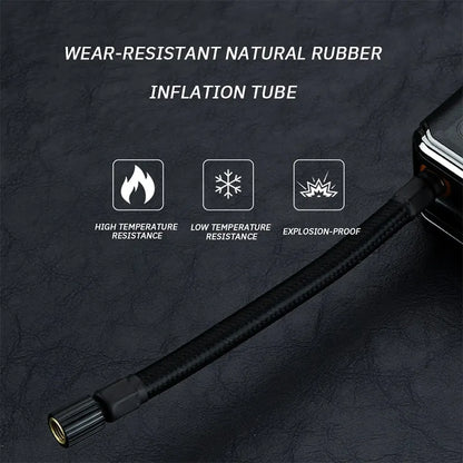 Portable Inflatable Pump Wireless Charging Digital Display Car Motorcycle Tire Multifunction Air Pump