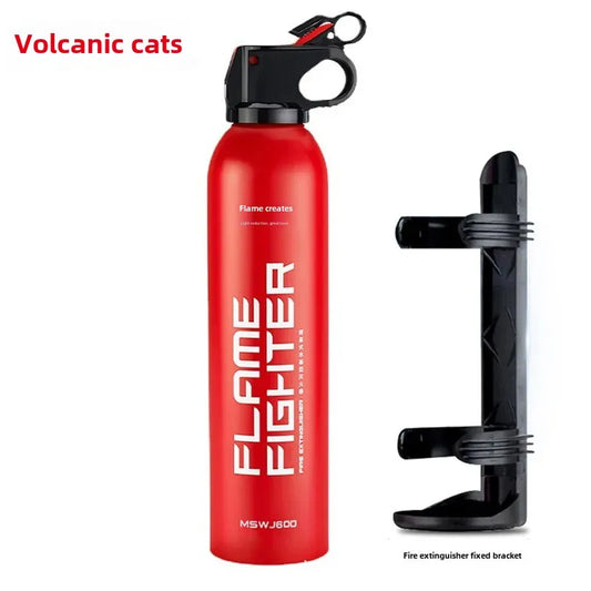 Portable fire extinguisher for small electric vehicles, for home and car use, fire extinguishing equipment, water-based.