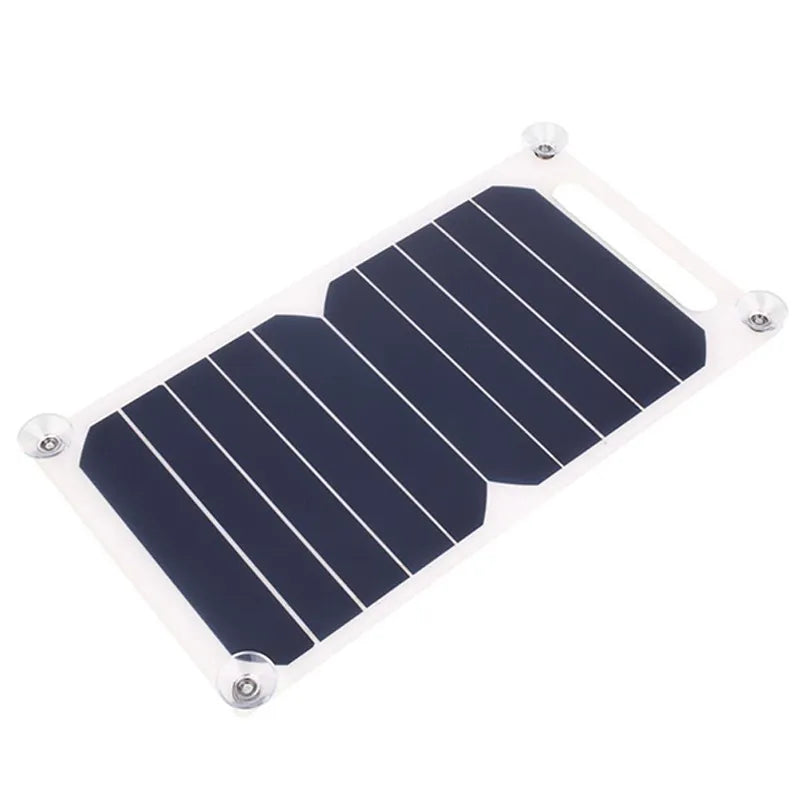 Panel Solar impermeable para exteriores, batería portátil de 30W con USB para senderismo y Camping, Banco de carga de teléfono móvil, 6,8 V